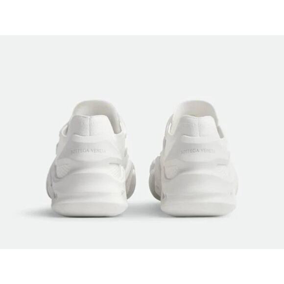 Bottega Veneta Men\'s Tech Knit White Flex Sneakers 11 US (44 Eu) 788808 NIB $890 main image 7